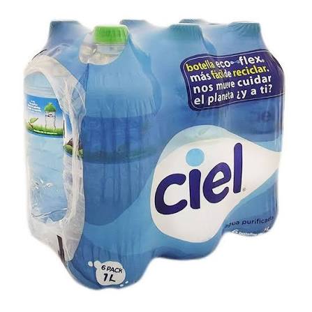 Water Ciel 1 lt 6 pack
